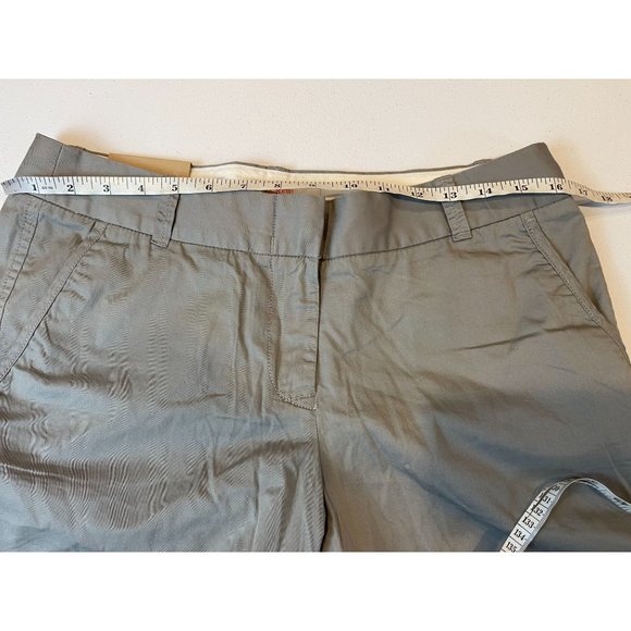NWT J. Crew Womens Broken-in Chino Shorts 21760SP 100% Cotton City Fit Gray SZ 8 - Picture 4 of 10